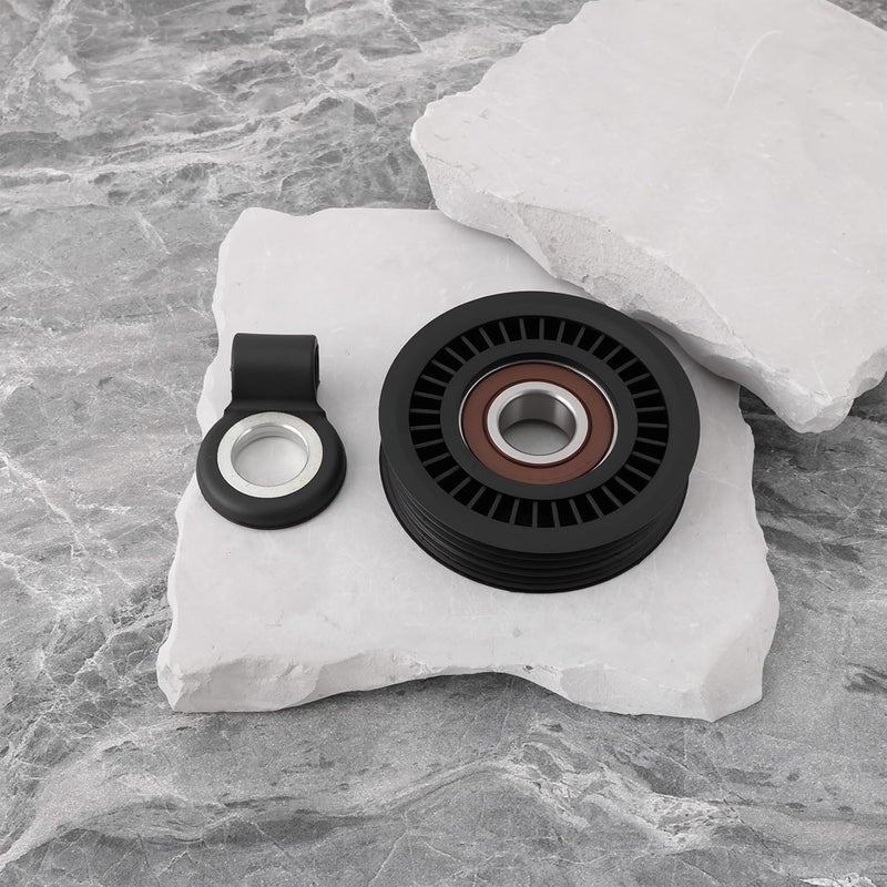 OTOTEC 1Pc Air Conditioner Belt Tensioner Pulley with Adjuster 73134AC001 73131FC000 Compatible with Subaru Impreza 1996-2007 - Image 5